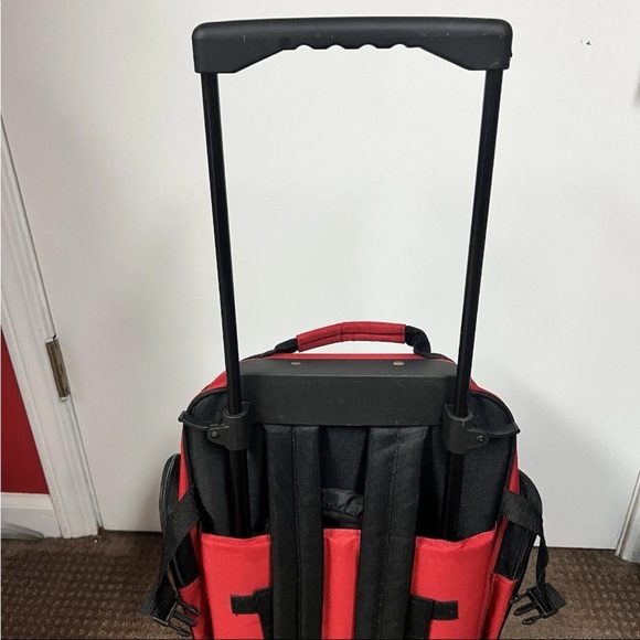 Coca Cola Bring On Summer Thrills Rolling Backpack Telescoping Handle travel - Picture 7 of 14